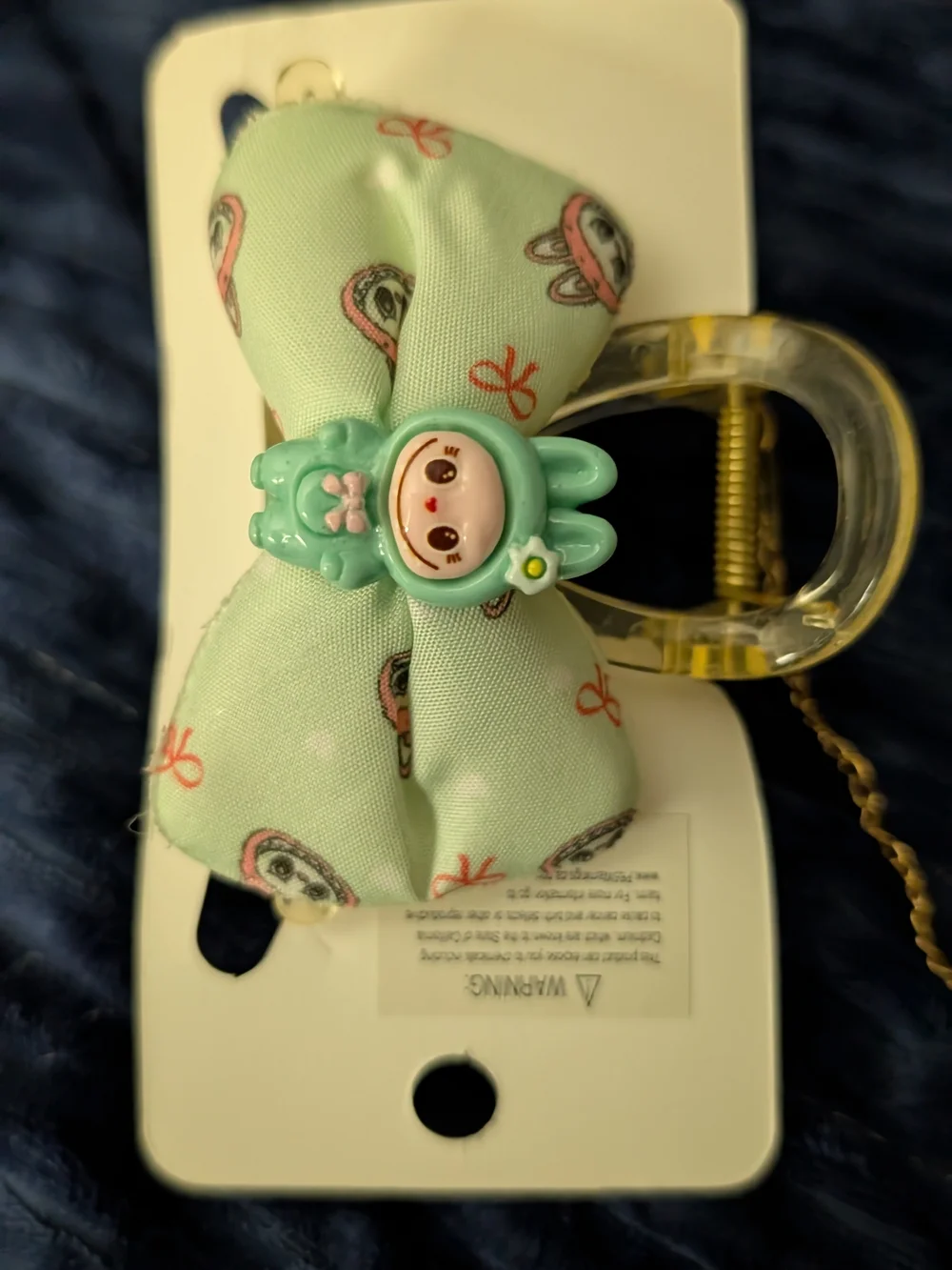 3 Labubu Claw Clips